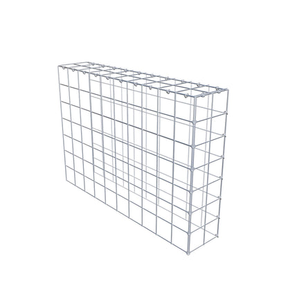 Opzetpaal type 4 100 cm x 70 cm x 20 cm (L x H x D), maaswijdte 10 cm x 10 cm, C-ring