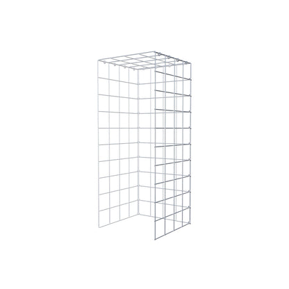 Add-on schanskorf type 4 100 cm x 40 cm x 40 cm (L x H x D), maaswijdte 10 cm x 10 cm, C-ring