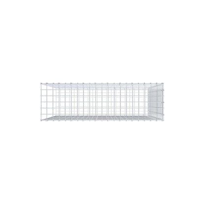 Gavión adicional tipo 2 100 cm x 100 cm x 30 cm (L x A x P), malla 5 cm x 5 cm, anillo en C
