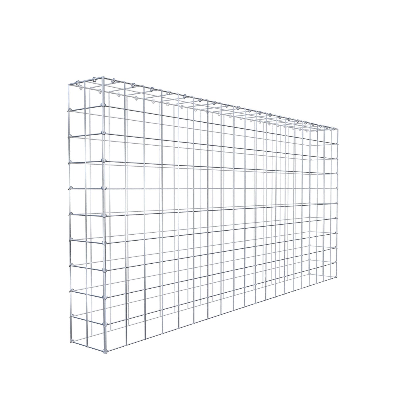 Fourche rapportée type 3 200 cm x 100 cm x 20 cm (L x H x P), mailles 10 cm x 10 cm, anneau C