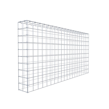 Fourche rapportée type 3 200 cm x 100 cm x 20 cm (L x H x P), mailles 10 cm x 10 cm, anneau C