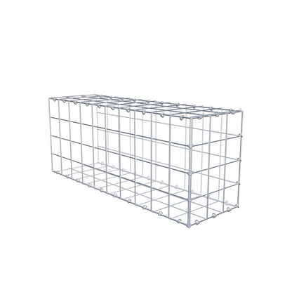 Fourche rapportée type 2 100 cm x 40 cm x 30 cm (L x H x P), mailles 10 cm x 10 cm, anneau C