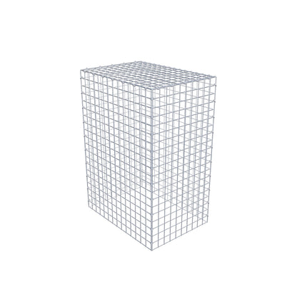 Anbaugabione Typ 3 100 cm x 70 cm x 50 cm (L x H x T), Maschenweite 5 cm x 5 cm, C-Ring