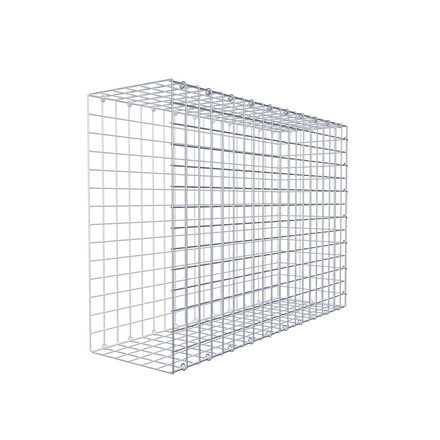 Gabião Tipo 2 100 cm x 70 cm x 30 cm (C x A x P), malhagem 5 cm x 5 cm, anel C