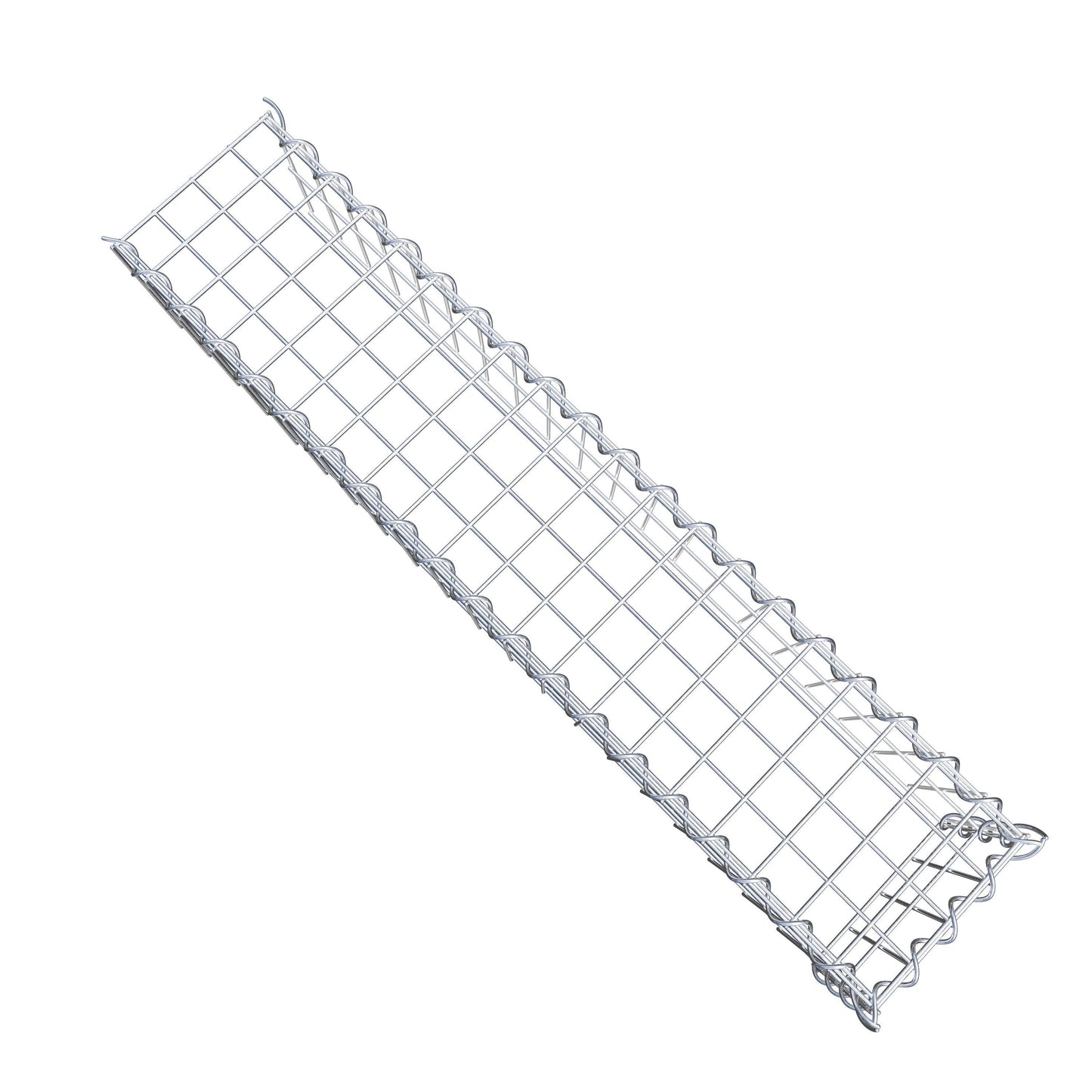 Add-on schanskorf type 4 100 cm x 20 cm x 20 cm (L x H x D), maaswijdte 5 cm x 10 cm, spiraalvormig