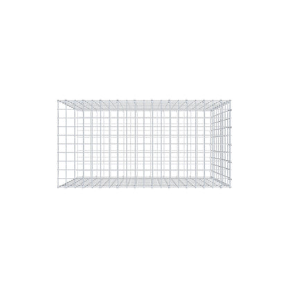 Fourche rapportée type 2 100 cm x 90 cm x 50 cm, mailles 5 cm x 10 cm, anneau en C