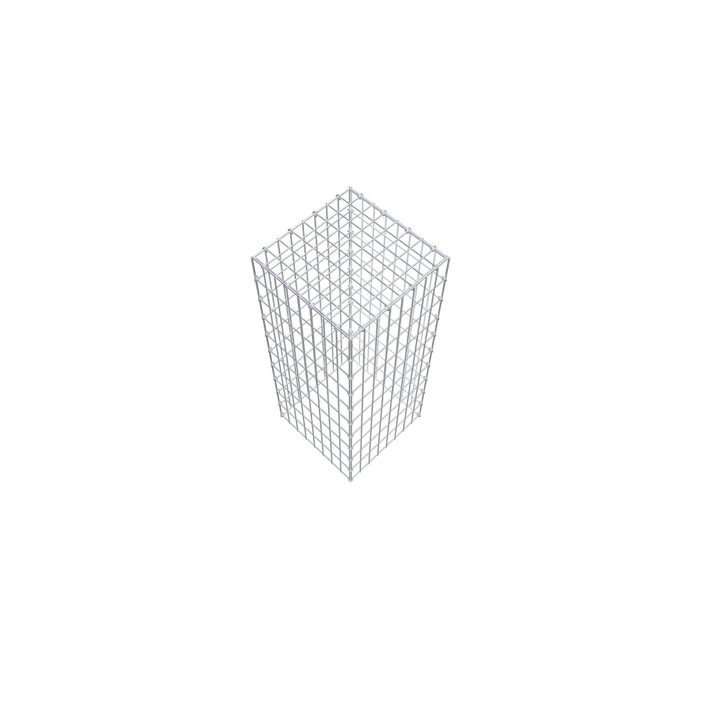 Type 3 oplegkorf 100 cm x 40 cm x 40 cm (L x H x D), maaswijdte 5 cm x 10 cm, C-ring