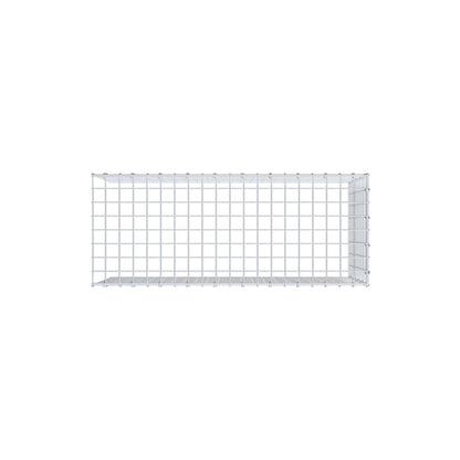Opzetpaal type 4 100 cm x 50 cm x 40 cm (L x H x D), maaswijdte 5 cm x 5 cm, C-ring