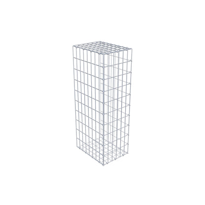 Anbaugabione Typ 2 100 cm x 40 cm x 30 cm, Maschenweite 5 cm x 10 cm, C-Ring
