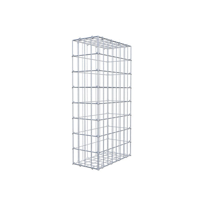Gabione 80 cm x 40 cm x 20 cm (L x H x T), Maschenweite 5 cm x 10 cm, C-Ring
