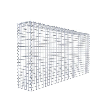 Add-on schanskorf type 3 200 cm x 100 cm x 30 cm (L x H x D), maaswijdte 5 cm x 5 cm, spiraalvormig