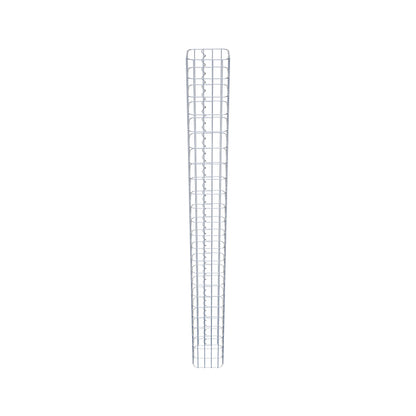 Colonne de gabion carrée 22 cm x 22 cm, 230 cm de hauteur, MW 5 cm x 10 cm