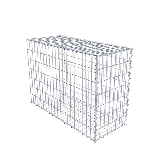 Add-on schanskorf type 2 100 cm x 70 cm x 40 cm (L x H x D), maaswijdte 5 cm x 10 cm, spiraalvormig