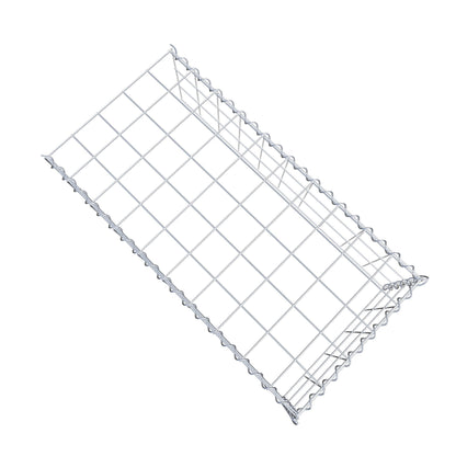 Grown-on gabion type 4 100 cm x 30 cm x 50 cm (L x H x D), mesh size 10 cm x 10 cm, spiral