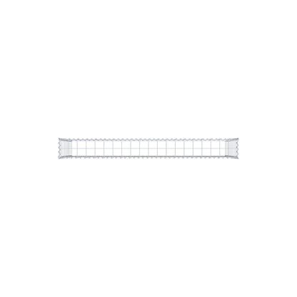 Opvokset gabion type 3 200 cm x 100 cm x 20 cm (L x H x D), maskestørrelse 10 cm x 10 cm, spiral