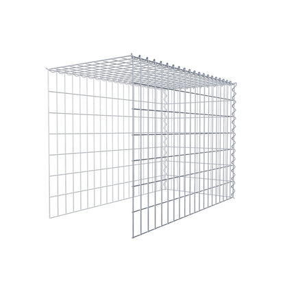 Gabbione aggiuntivo tipo 4 100 cm x 70 cm x 50 cm (L x H x P), maglia 5 cm x 10 cm, spirale