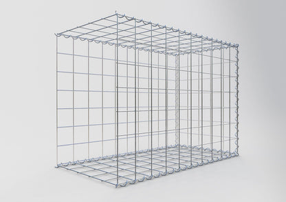 Add-on schanskorf type 2 100 cm x 70 cm x 50 cm (L x H x D), maaswijdte 10 cm x 10 cm, spiraal