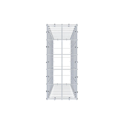 Schanskorf 100 cm x 20 cm x 50 cm (L x H x D), maaswijdte 10 cm x 10 cm, C-ring