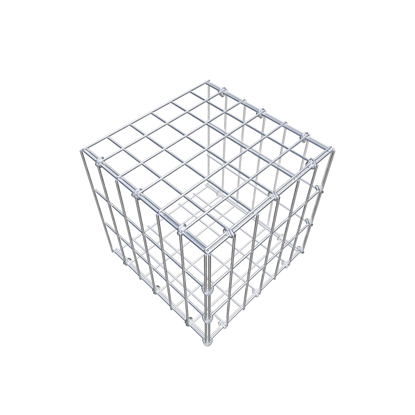 Add-on schanskorf type 2 30 cm x 30 cm x 30 cm, maaswijdte 5 cm x 10 cm, C-ring