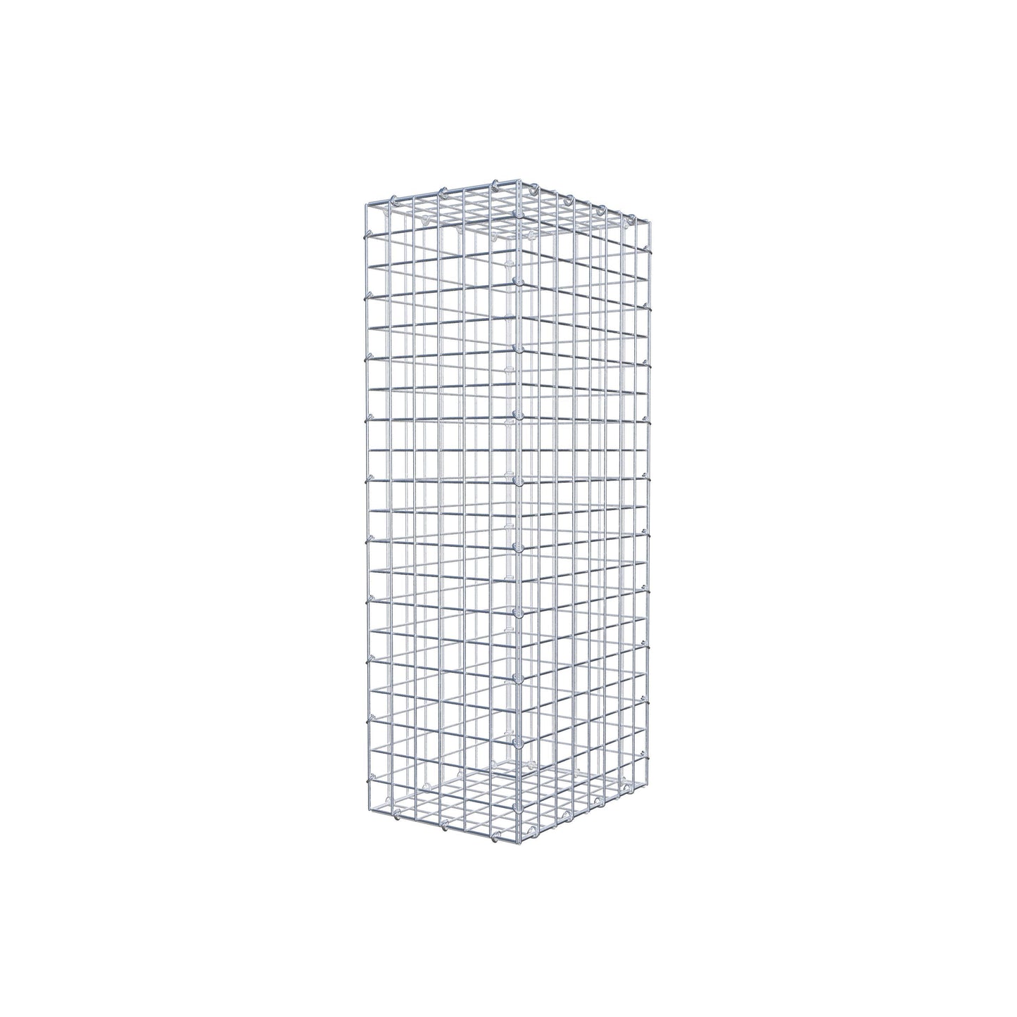 Gabion 100 cm x 40 cm x 30 cm (L x H x D), mesh size 5 cm x 5 cm, C-ring