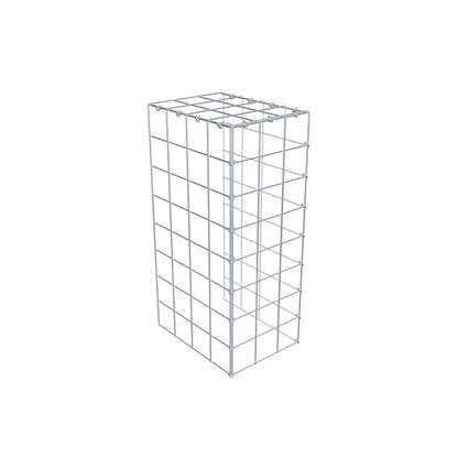 Add-on schanskorf type 4 80 cm x 40 cm x 30 cm (L x H x D), maaswijdte 10 cm x 10 cm, C-ring