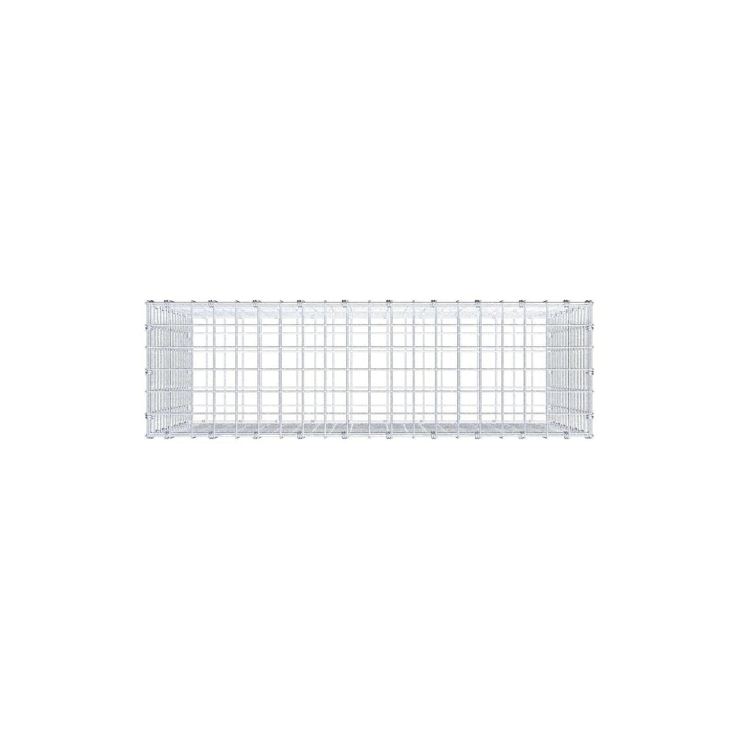 Gabion 100 cm x 70 cm x 30 cm (L x H x D), mesh size 5 x 5 cm, spiral ring