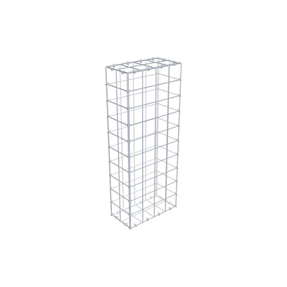 Schanskorf 100 cm x 20 cm x 40 cm (L x H x D), maaswijdte 10 cm x 10 cm, C-ring