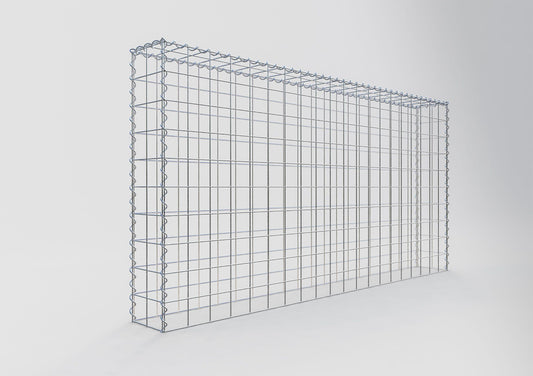 Gavión adicional tipo 3 200 cm x 100 cm x 20 cm (L x A x P), malla 10 cm x 10 cm, en espiral