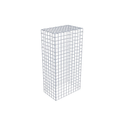Type 3 oplegkorf 100 cm x 30 cm x 50 cm (L x H x D), maaswijdte 5 cm x 5 cm, C-ring