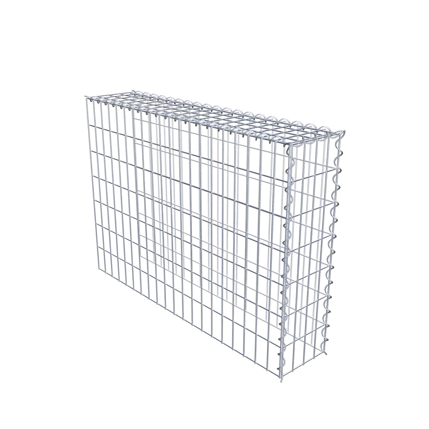 Add-on schanskorf type 4 100 cm x 70 cm x 20 cm (L x H x D), maaswijdte 5 cm x 10 cm, spiraalvormig