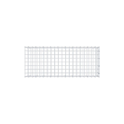 Opzetpaal type 2 100 cm x 20 cm x 40 cm, maaswijdte 5 cm x 10 cm, C-ring