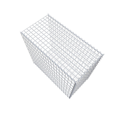 Add-on schanskorf type 2 100 cm x 90 cm x 50 cm (L x H x D), maaswijdte 5 cm x 10 cm, spiraal