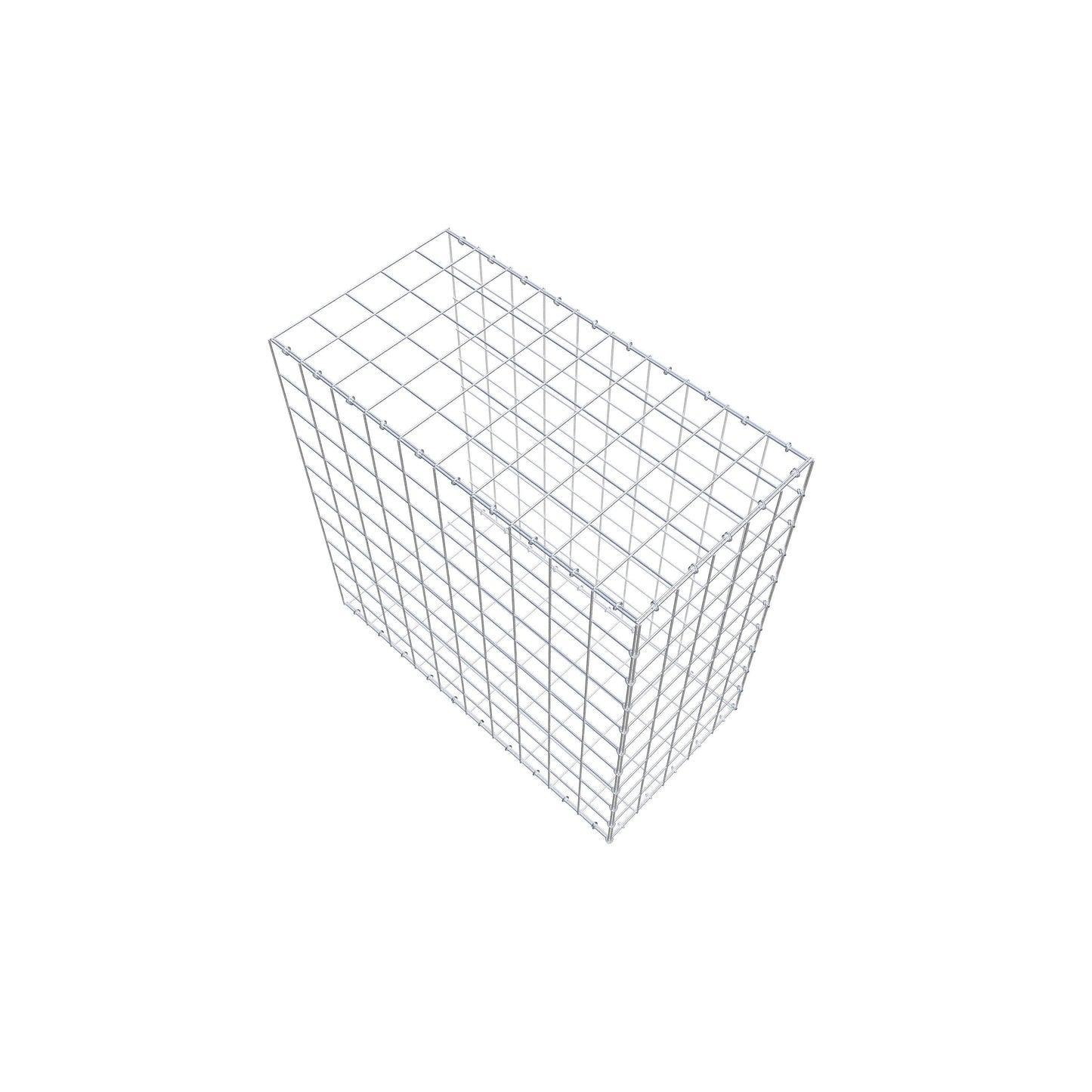 Add-on schanskorf type 2 100 cm x 100 cm x 50 cm (L x H x D), maaswijdte 10 cm x 10 cm, C-ring