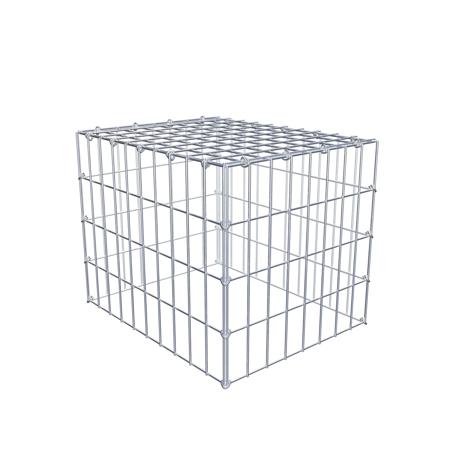 Fourche rapportée type 3 50 cm x 40 cm x 40 cm (L x H x P), mailles 5 cm x 10 cm, anneau C