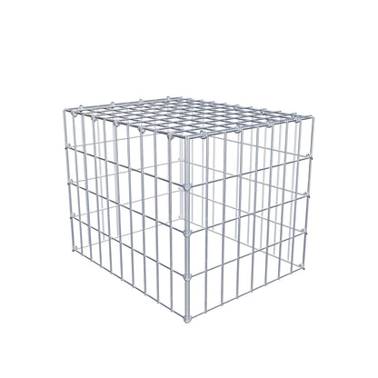 Fourche rapportée type 3 50 cm x 40 cm x 40 cm (L x H x P), mailles 5 cm x 10 cm, anneau C