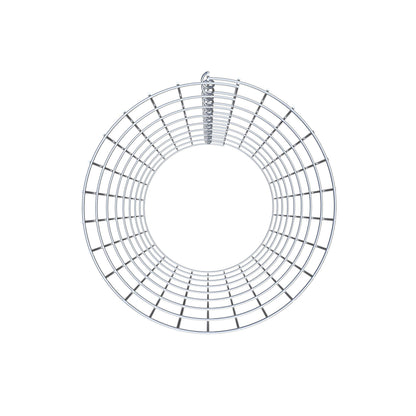 Colonne de gabion ronde 42 cm de diamètre, 80 cm de hauteur, mailles 5 cm x 10 cm