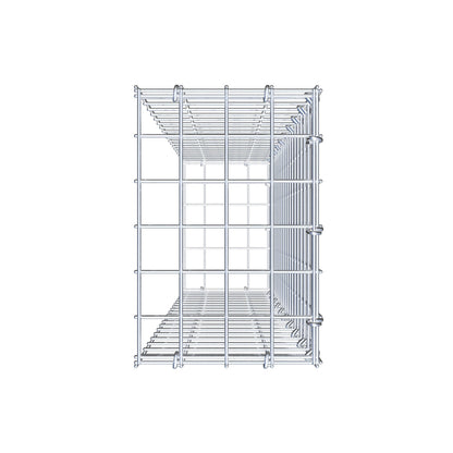 Gavión complementario tipo 2 100 cm x 20 cm x 30 cm (L x A x P), malla 5 cm x 5 cm, anillo en C