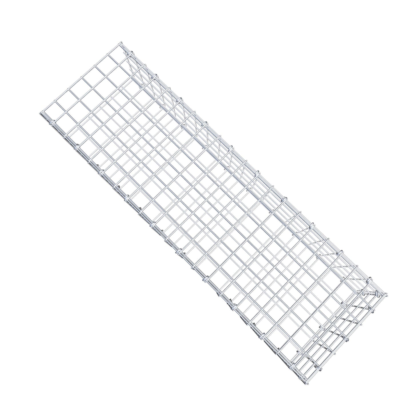 Gavión complementario tipo 2 100 cm x 20 cm x 30 cm (L x A x P), malla 5 cm x 5 cm, anillo en C