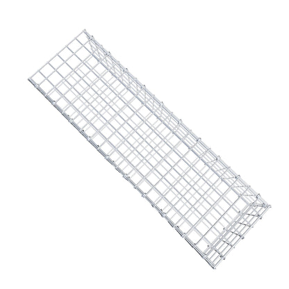 Gavión complementario tipo 2 100 cm x 20 cm x 30 cm (L x A x P), malla 5 cm x 5 cm, anillo en C