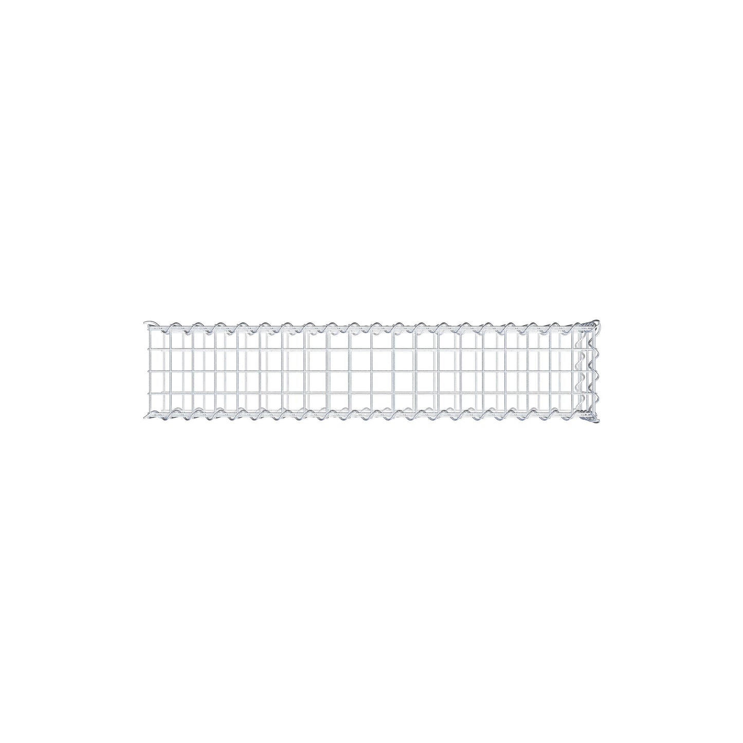 Add-on schanskorf type 2 100 cm x 20 cm x 20 cm (L x H x D), maaswijdte 5 cm x 10 cm, spiraalvormig