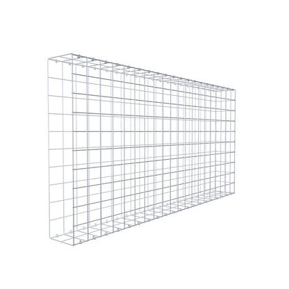 Type 2 oplegkorf 200 cm x 100 cm x 20 cm (L x H x D), maaswijdte 10 cm x 10 cm, C-ring