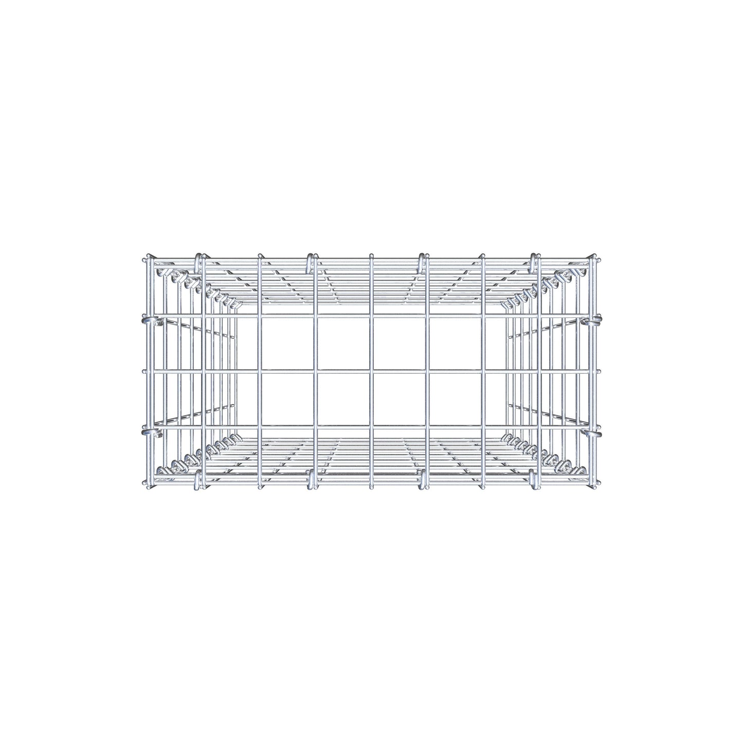 Toegevoegde pool type 3 80 cm x 40 cm x 20 cm (L x H x D), maaswijdte 5 cm x 10 cm, C-ring
