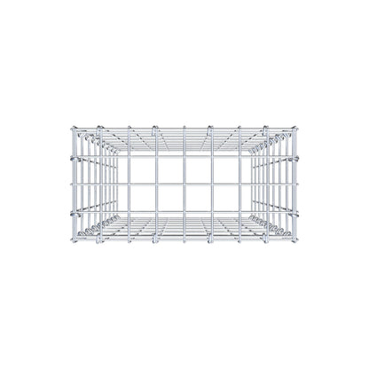 Toegevoegde pool type 3 80 cm x 40 cm x 20 cm (L x H x D), maaswijdte 5 cm x 10 cm, C-ring