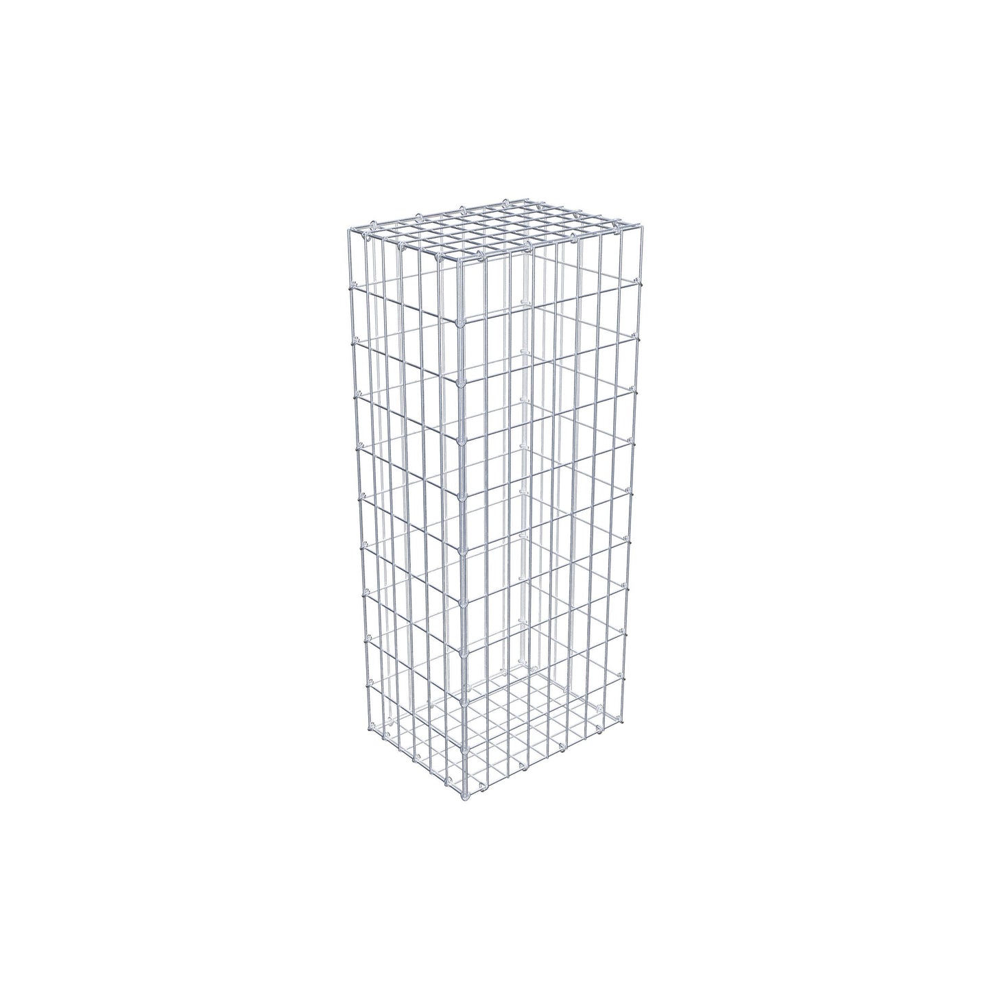 Gabione 100 cm x 30 cm x 40 cm (L x H x T), Maschenweite 5 cm x 10 cm, C-Ring
