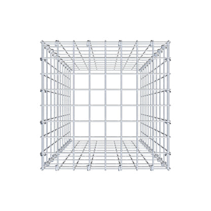 Type 3 oplegkorf 100 cm x 40 cm x 40 cm (L x H x D), maaswijdte 5 cm x 10 cm, C-ring