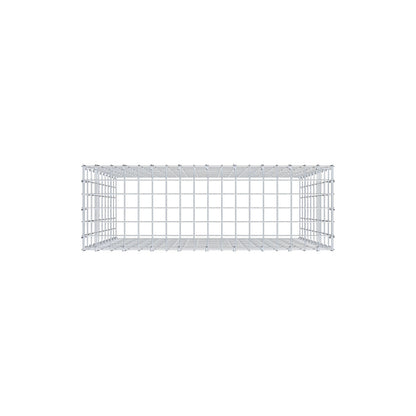 Type 3 oplegkorf 100 cm x 90 cm x 30 cm (L x H x D), maaswijdte 5 cm x 10 cm, C-ring
