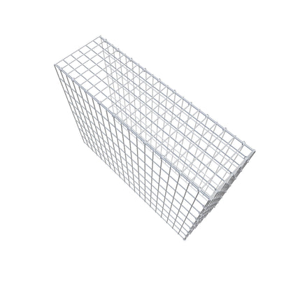 Opbouw schanskorf type 4 100 cm x 80 cm x 30 cm (L x H x D), maaswijdte 5 cm x 10 cm, C-ring