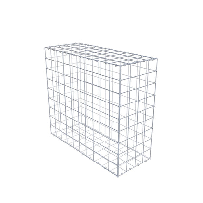 Gabion 100 cm x 90 cm x 40 cm (L x H x D), mesh size 10 cm x 10 cm, C-ring