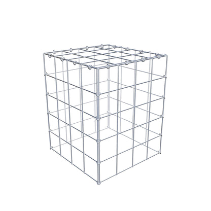 Monteret gabion type 3 50 cm x 40 cm x 40 cm (L x H x D), maskestørrelse 10 cm x 10 cm, C-ring