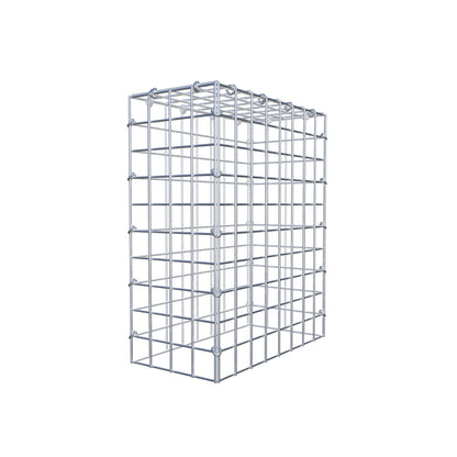 Toegevoegde pool type 3 50 cm x 40 cm x 20 cm (L x H x D), maaswijdte 5 cm x 5 cm, C-ring